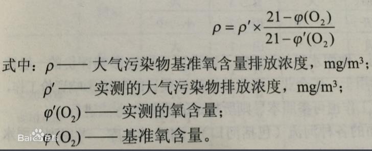 鍋爐大氣污染物排放標(biāo)準(zhǔn)公式